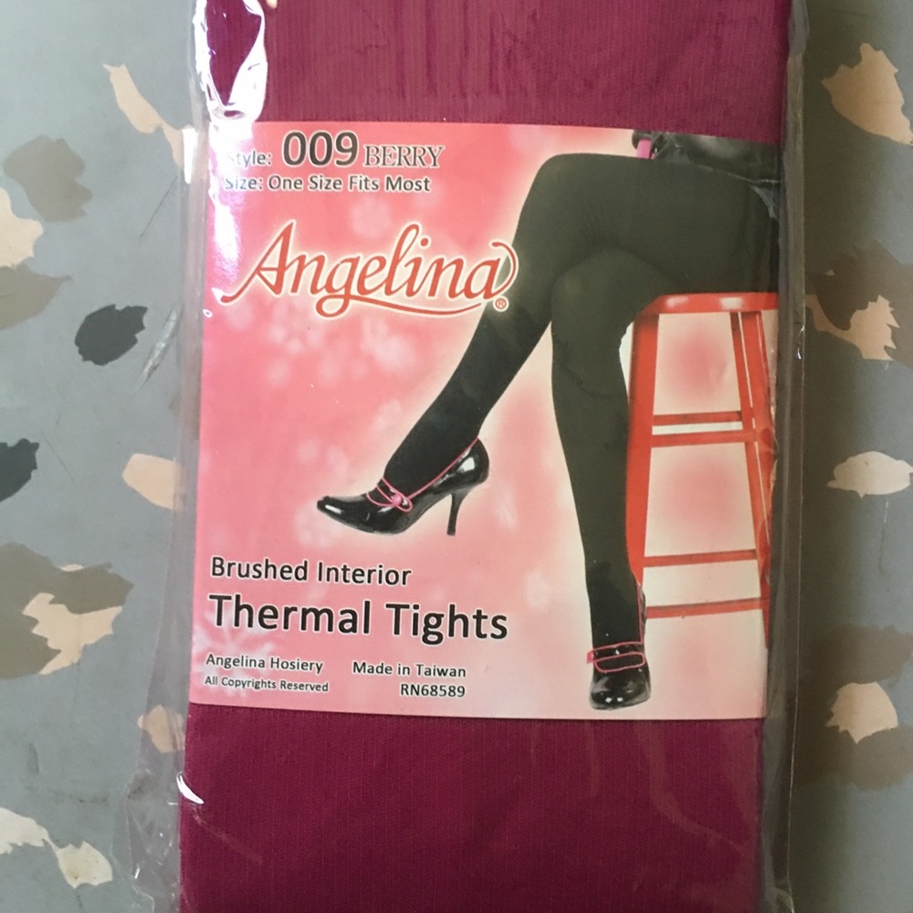 Angelina Berry Thermal Tights